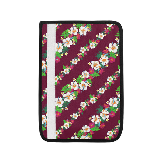 Hawaiian Themed Pattern Print Design H06 Car Seat Belt Cover