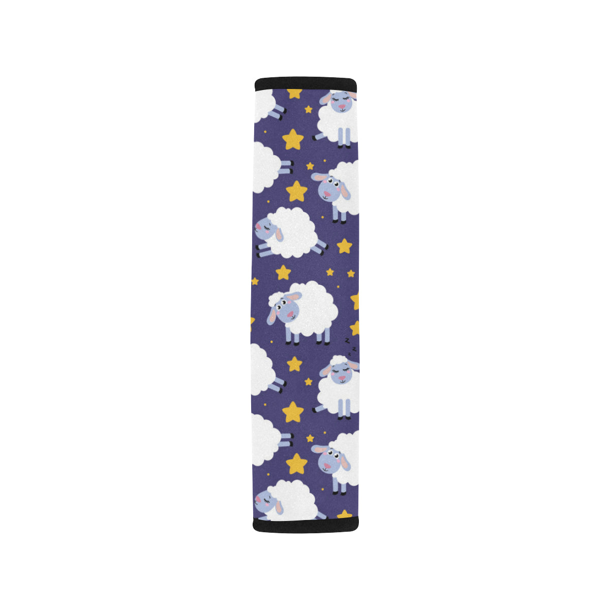 Sheep Pattern Print Design 03 Car Seat Belt Cover