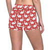 Rabbit Pattern Print Design RB017 Yoga Shorts