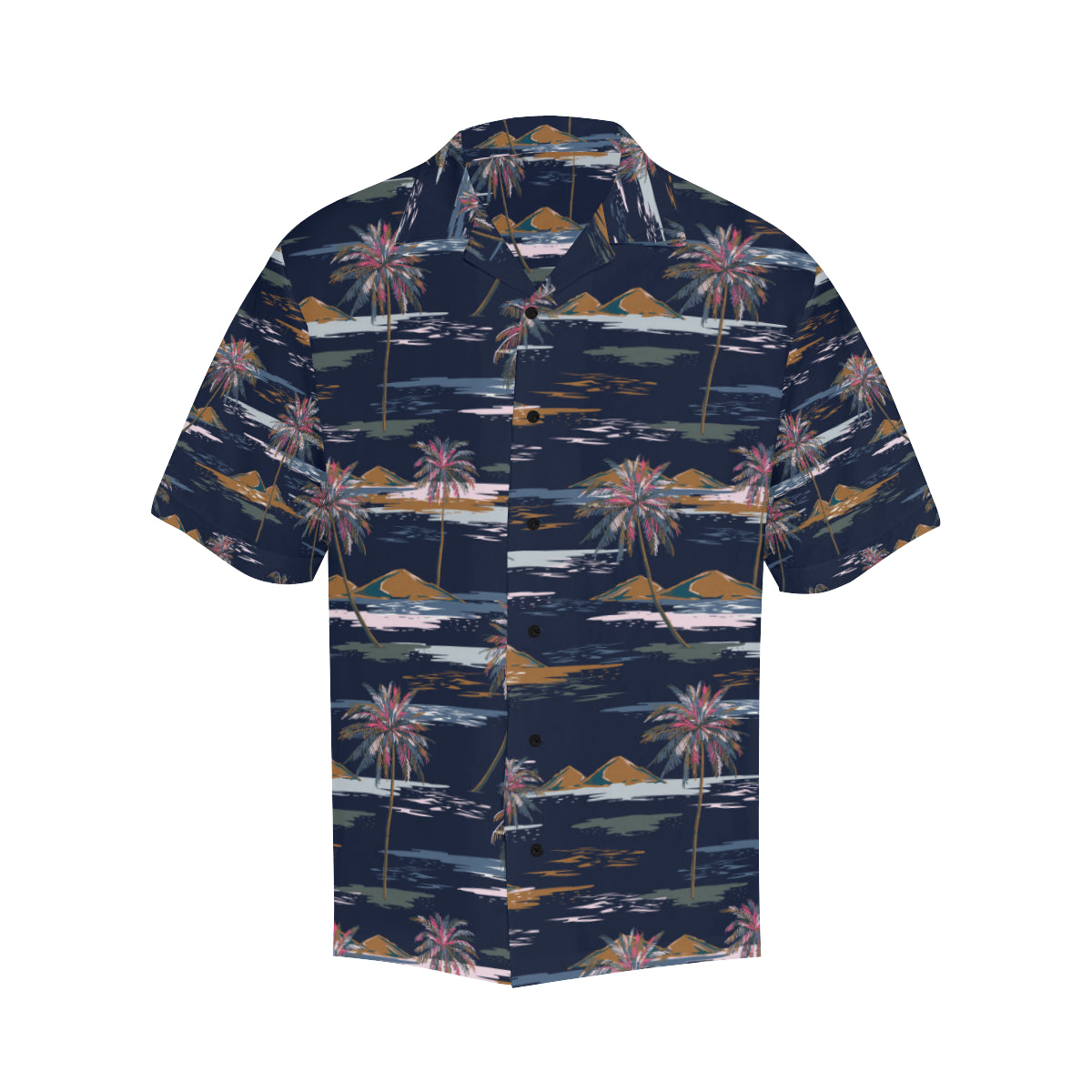 Pacific island Pattern Print Design A06 Men's Hawaiian Shirt
