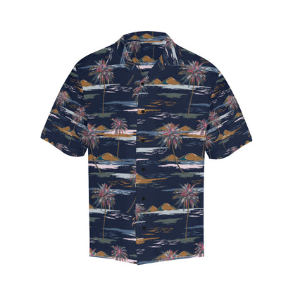 Pacific island Pattern Print Design A06 Men's Hawaiian Shirt