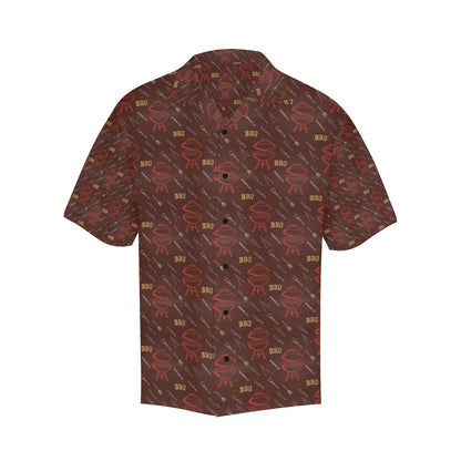 Barbecue Pattern Print Design 01 Men's Hawaiian Shirt