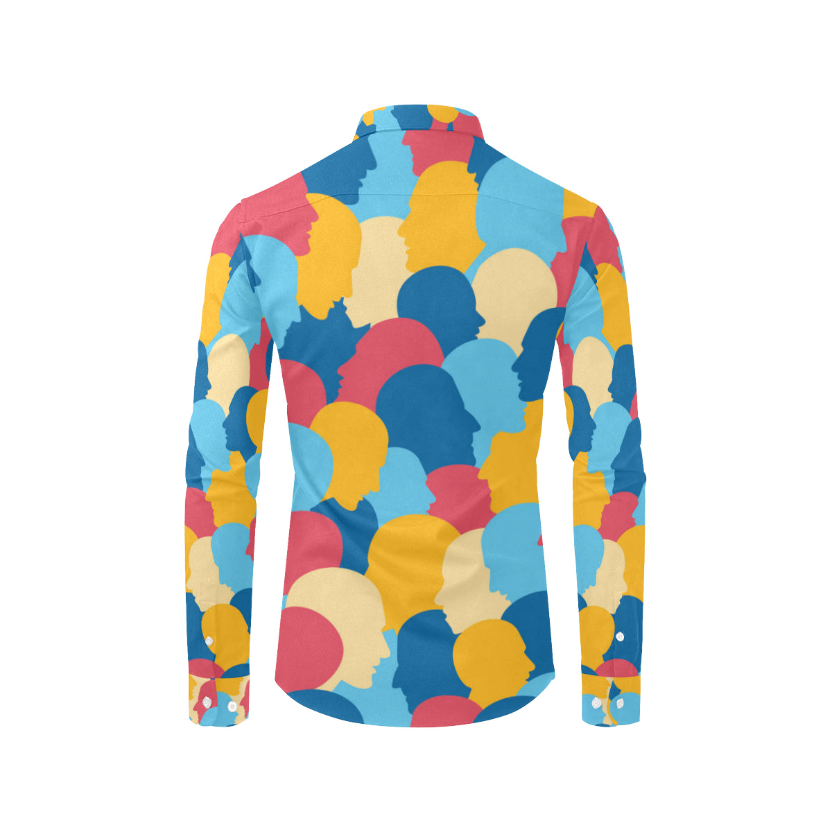 Psychology Pattern Print Design A02 Men's Long Sleeve Shirt
