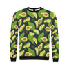 Avocado Pattern Print Design AC013 Men Long Sleeve Sweatshirt