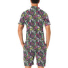 Cactus Pattern Print Design 08 Men's Romper