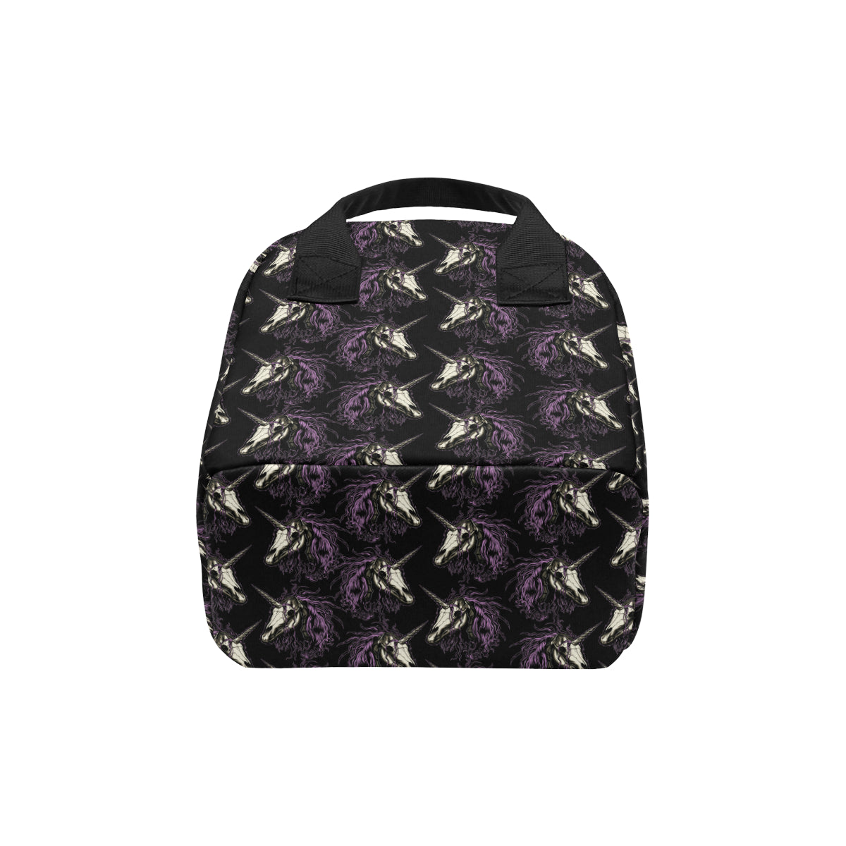 Unicorn Skull head Insulated Lunch Bag
