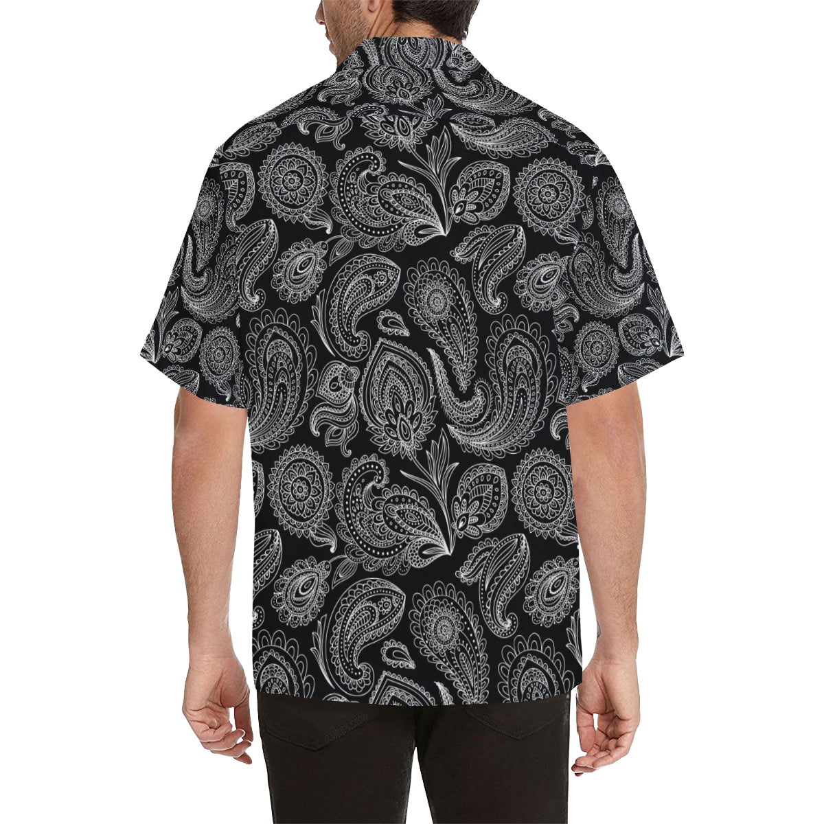Paisley Pattern Print Design A04 Men's Hawaiian Shirt
