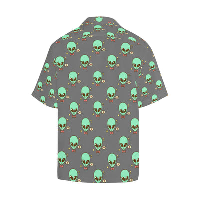 Alien Pattern Print Design 02 Men's Hawaiian Shirt