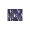 Alaskan Malamute Pattern Print Design 04 Men's ID Card Wallet