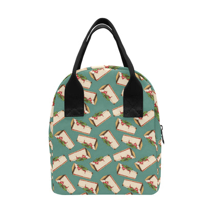 Cheesecake Pattern Print Design CK02 Insulated Lunch Bag