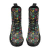 Dinosaur Skull Color Print Pattern Women's Boots