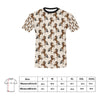 Horse Print Design LKS308 Men's All Over Print T-shirt