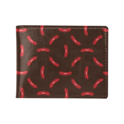 Sausage Print Design LKS302 Men's ID Card Wallet