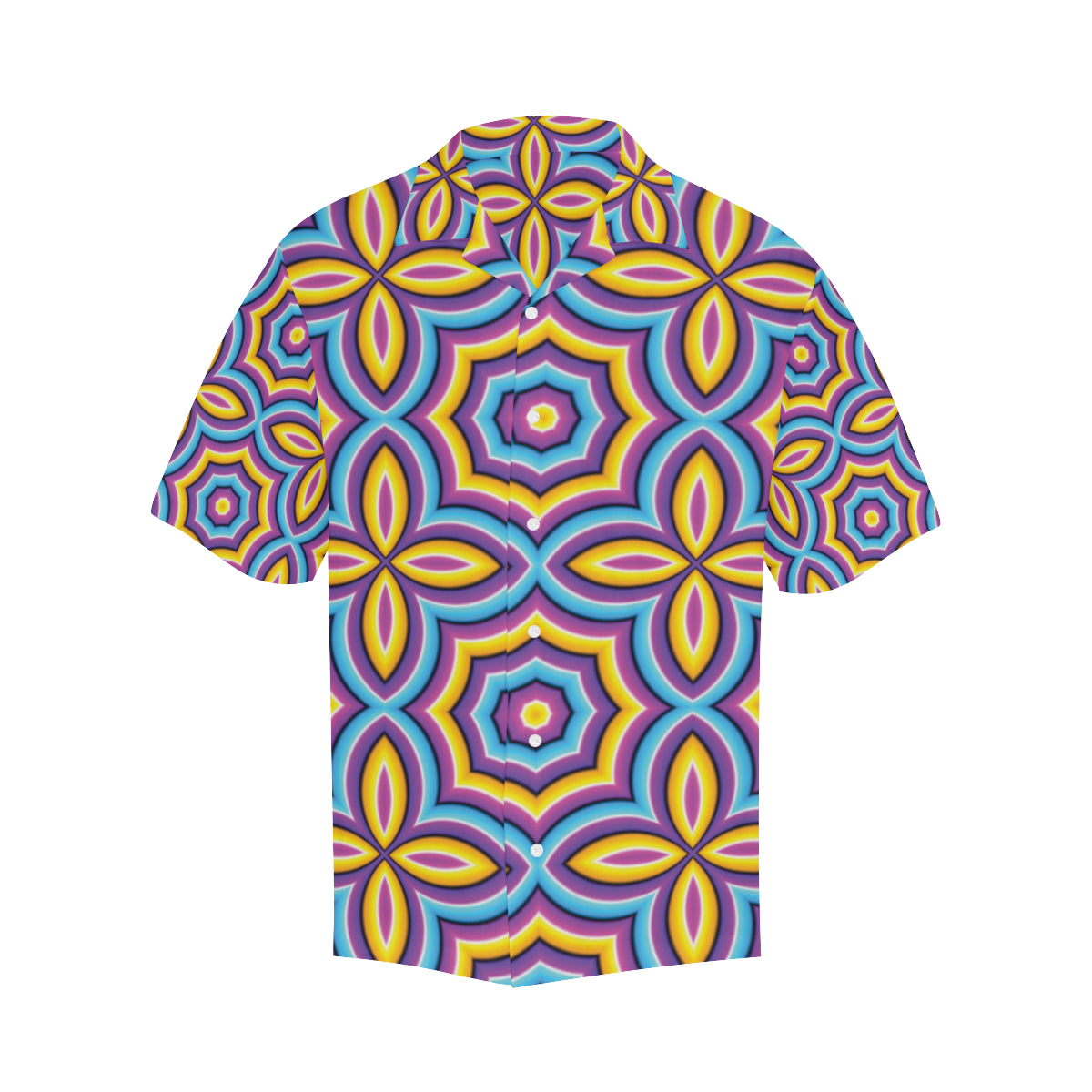 Optical illusion Pattern Print Design A03 Men's Hawaiian Shirt