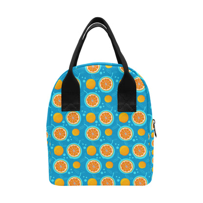 Grapefruit Pattern Print Design GF03 Insulated Lunch Bag