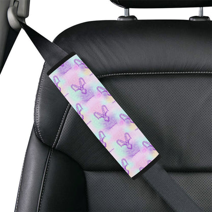 Capricorn Zodiac Pattern Print Design 02 Car Seat Belt Cover