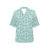 Angel Wings Pattern Print Design 03 Women's Hawaiian Shirt