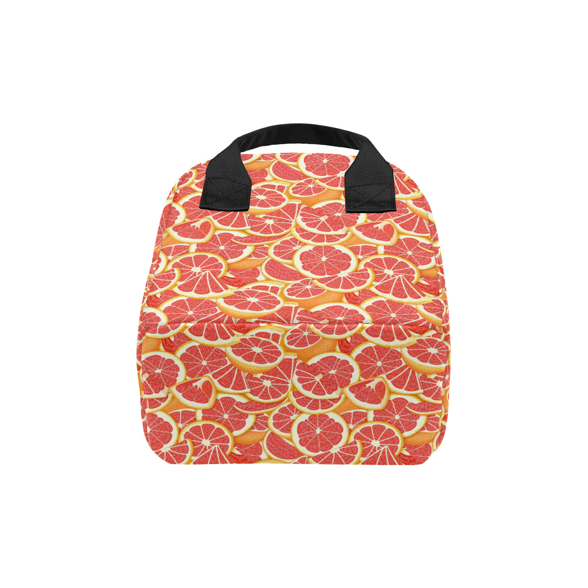 Grapefruit Pattern Print Design GF02 Insulated Lunch Bag