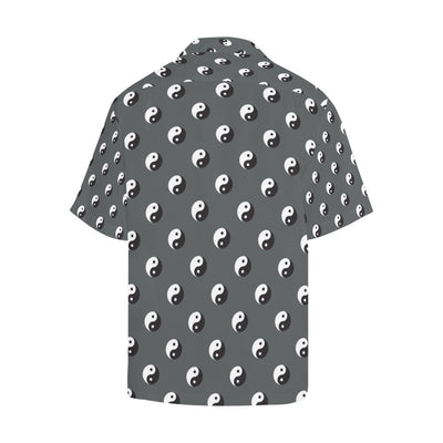 Yin Yang Print Design LKS303 Men's Hawaiian Shirt