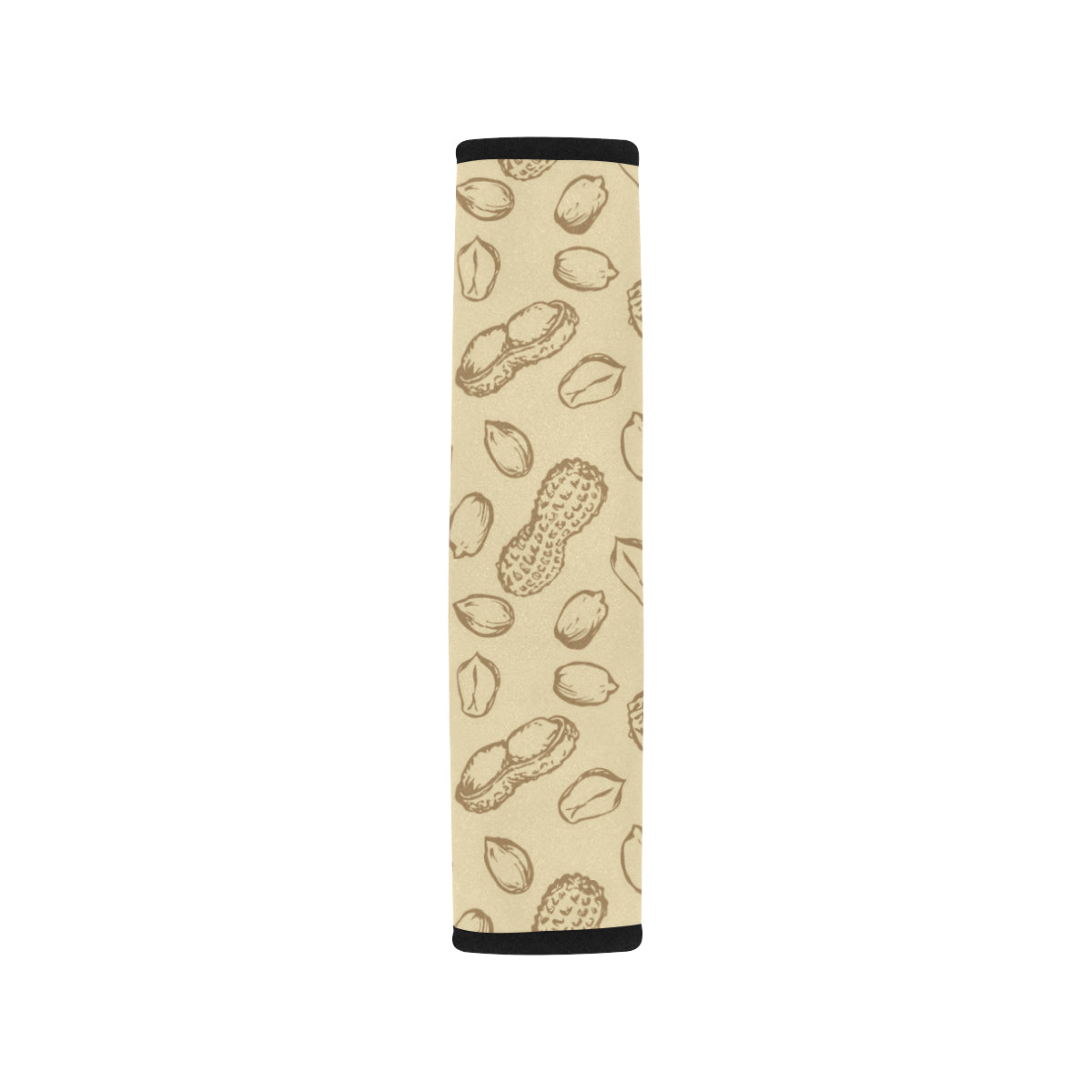 Peanut Pattern Print Design A02 Car Seat Belt Cover