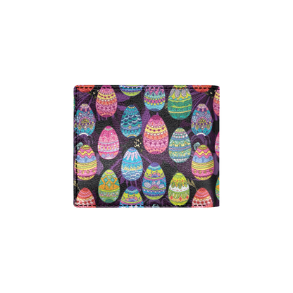 Easter Eggs Pattern Print Design RB08 Men's ID Card Wallet