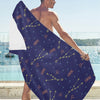 Taurus Print Design LKS301 Beach Towel 32" x 71"