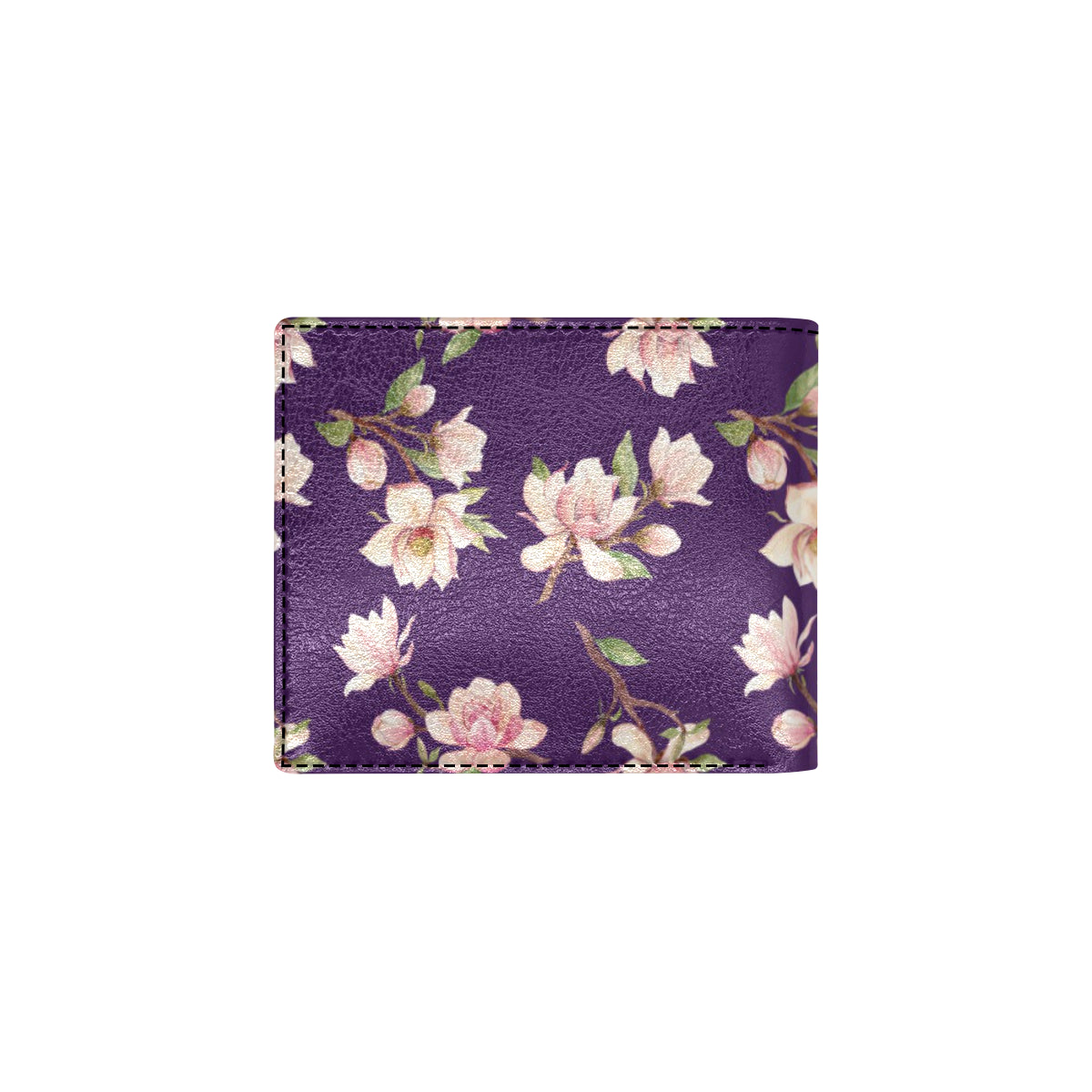 Magnolia Pattern Print Design MAG02 Men's ID Card Wallet