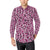 Leopard Pattern Print Design 02 Men's Long Sleeve Shirt