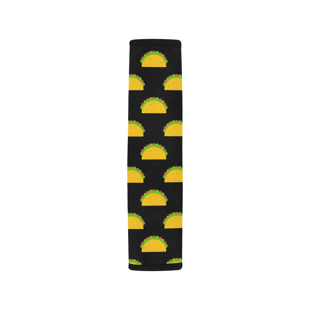 Taco Pattern Print Design TC06 Car Seat Belt Cover