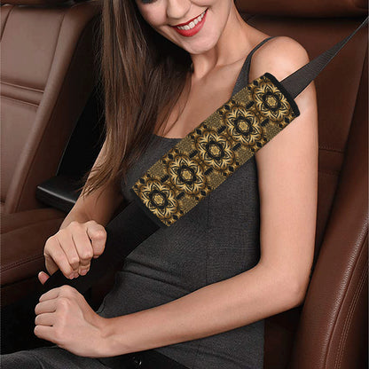 Celtic Pattern Print Design 07 Car Seat Belt Cover