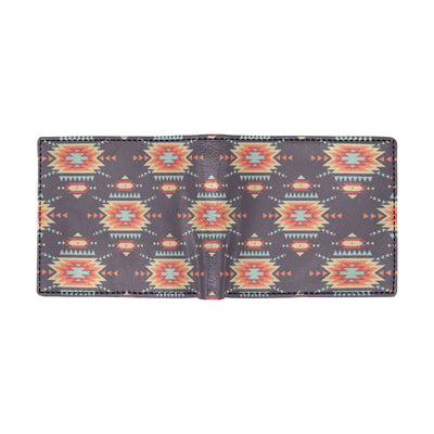 Tribal indians Aztec Men's ID Card Wallet