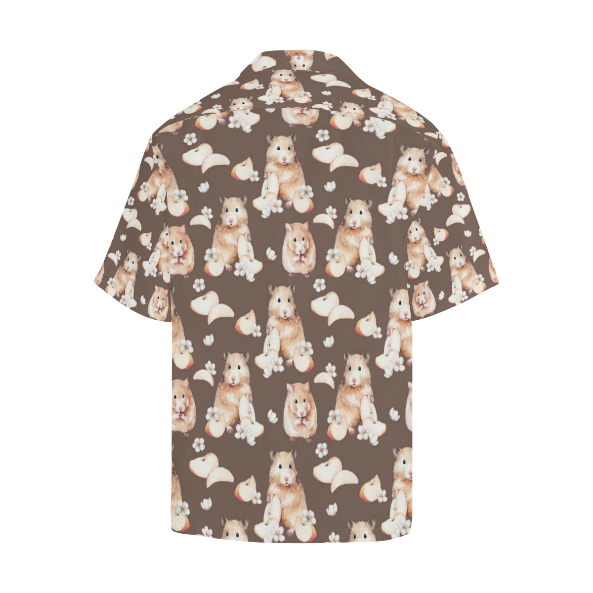 Hamster Pattern Print Design 03 Men's Hawaiian Shirt