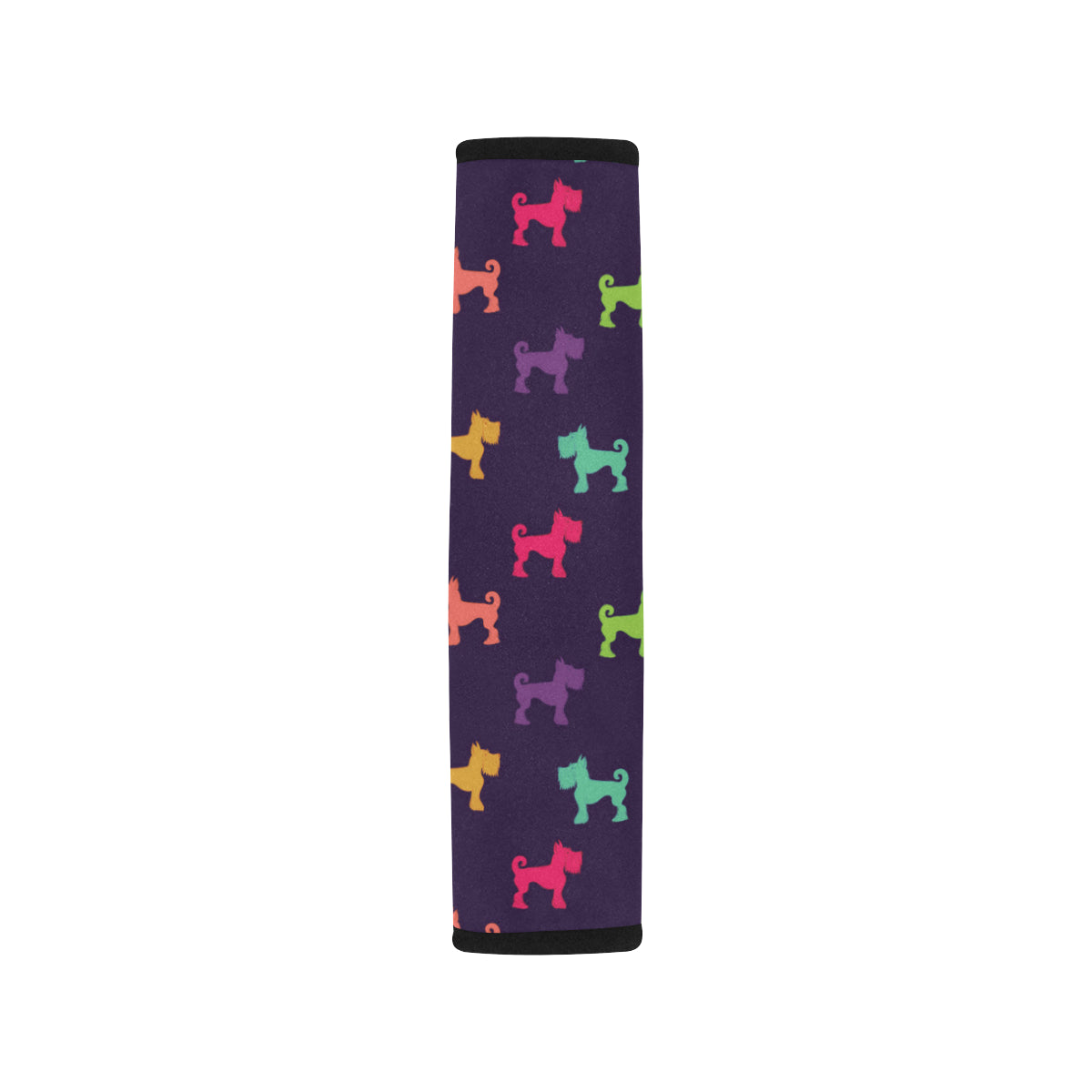 Schnauzers Pattern Print Design A05 Car Seat Belt Cover