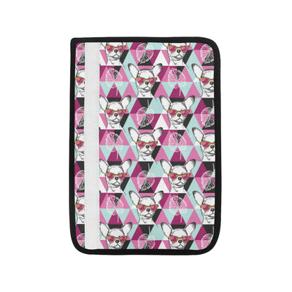 Chihuahua Cute Triangle Pattern Car Seat Belt Cover