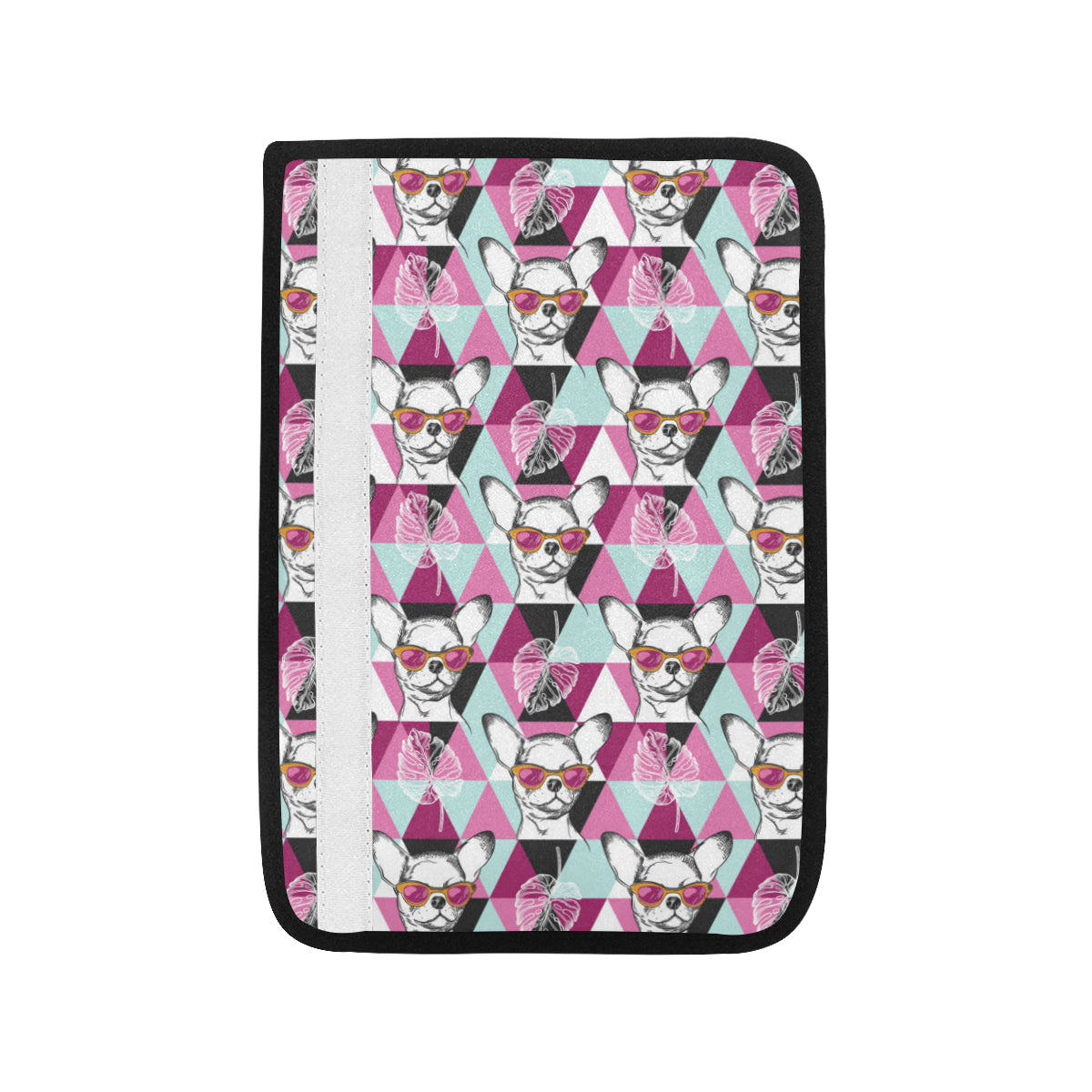 Chihuahua Cute Triangle Pattern Car Seat Belt Cover