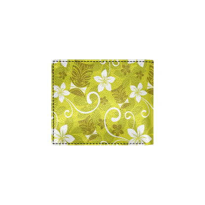 Hawaiian Themed Pattern Print Design H019 Men's ID Card Wallet