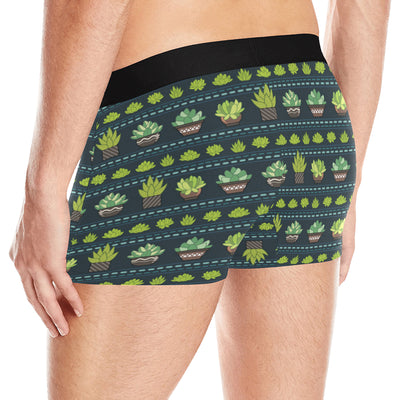 Cactus Pattern Print Design 07 Men's Boxer Briefs