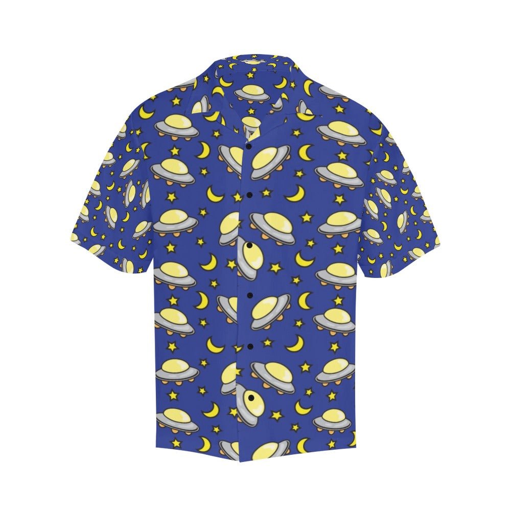 UFO Print Design LKS309 Men's Hawaiian Shirt