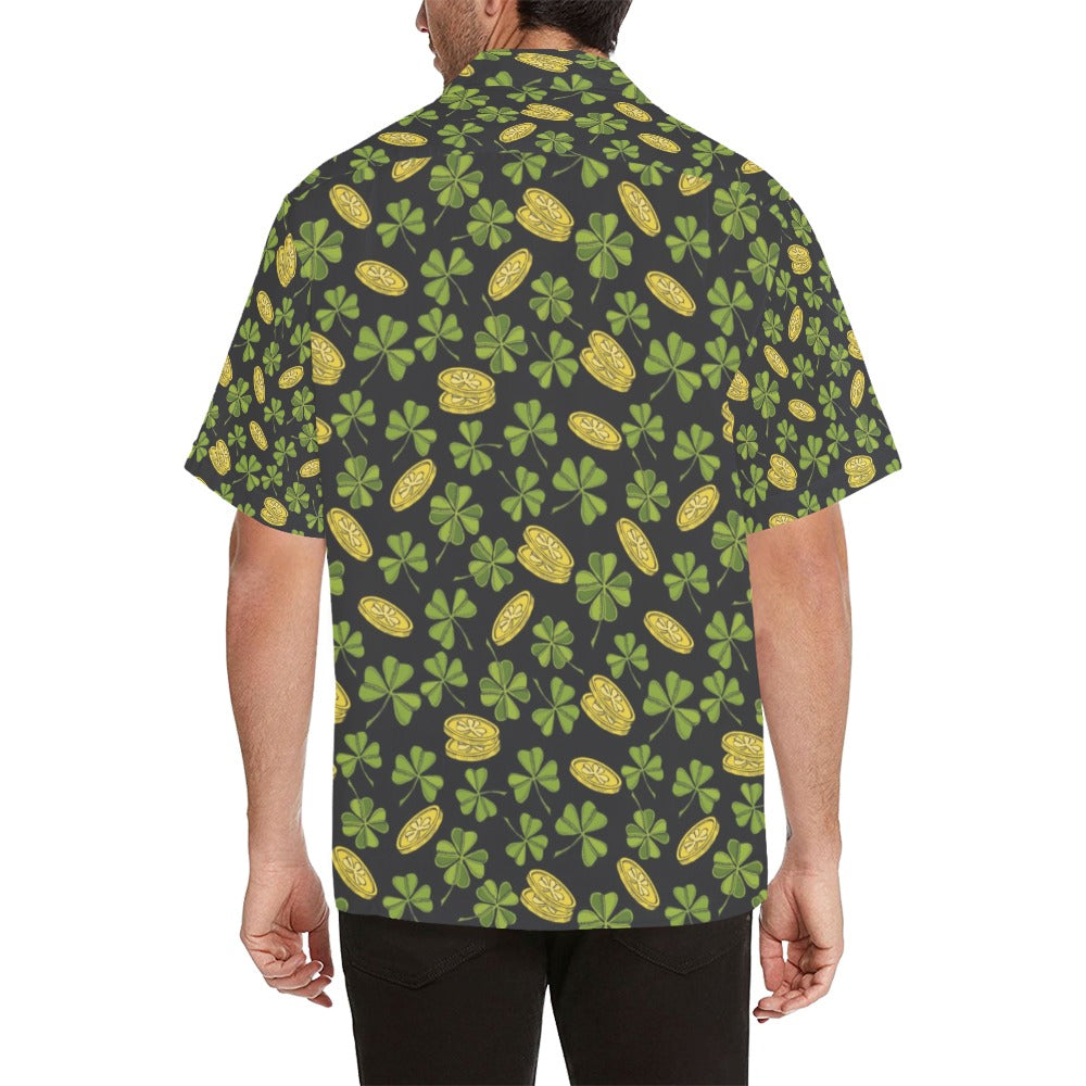 St Patricks Day Print Design LKS305 Men's Hawaiian Shirt