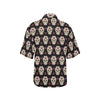 Sugar Skull Print Design LKS304 Women's Hawaiian Shirt