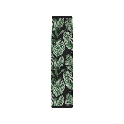 Palm Leaves Pattern Print Design PL09 Car Seat Belt Cover