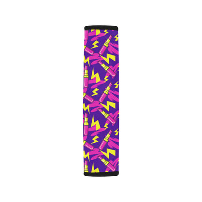 Lipstick Pattern Print Design LT04 Car Seat Belt Cover