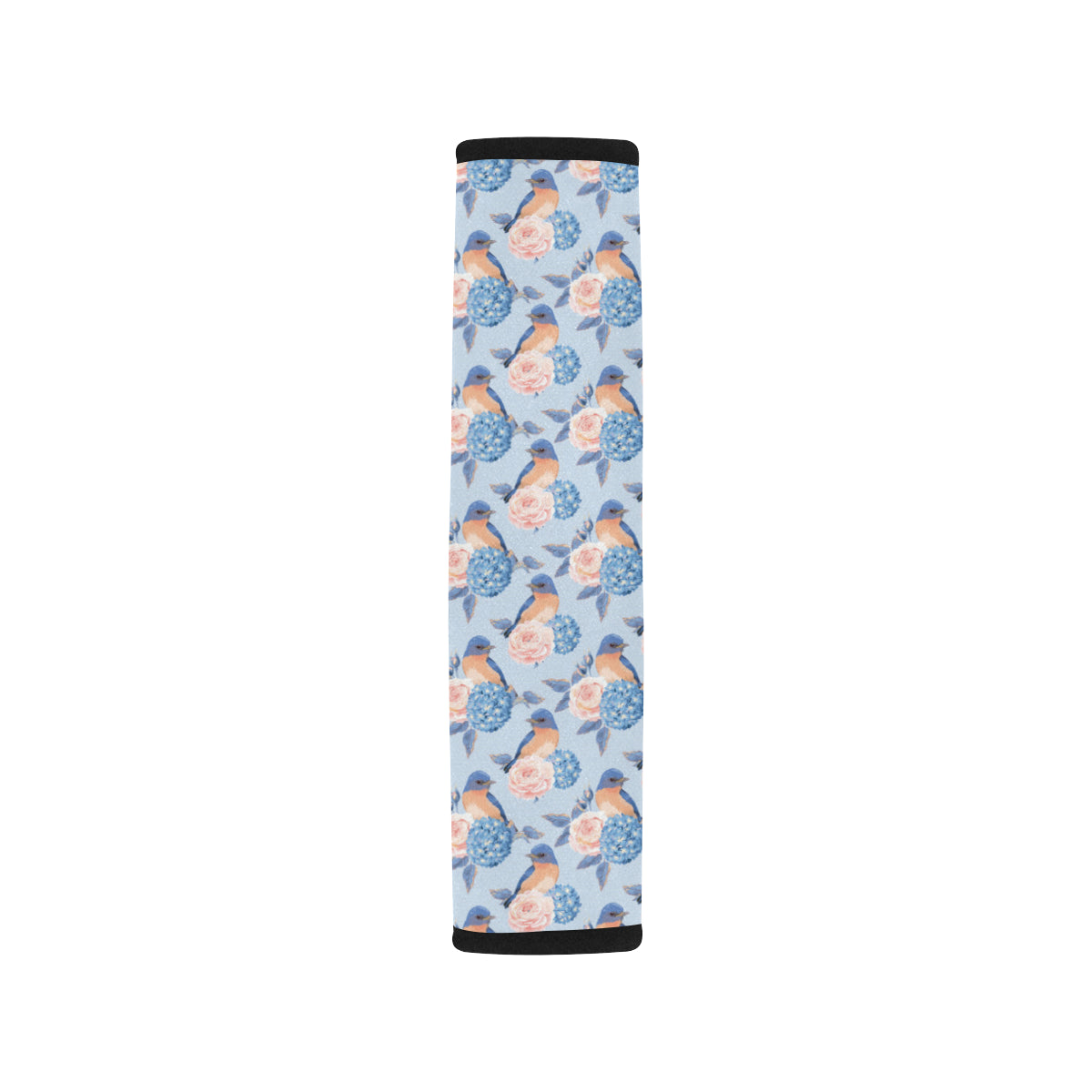 Bluebird Pattern Print Design 01 Car Seat Belt Cover