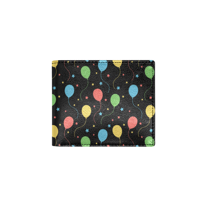 Ballon Colorful Pattern Print Design 04 Men's ID Card Wallet