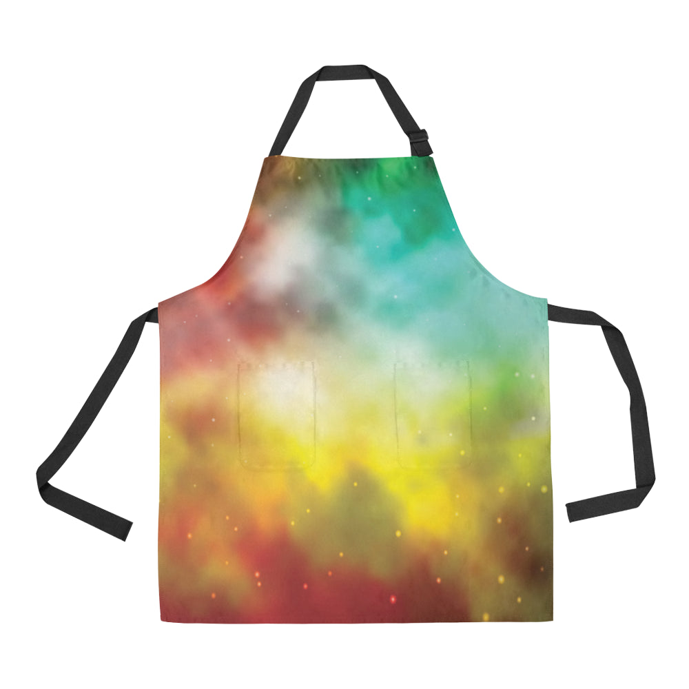 Nebula Pattern Print Design A04 Apron with Pocket