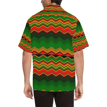 Serape Print Design LKS306 Men's Hawaiian Shirt