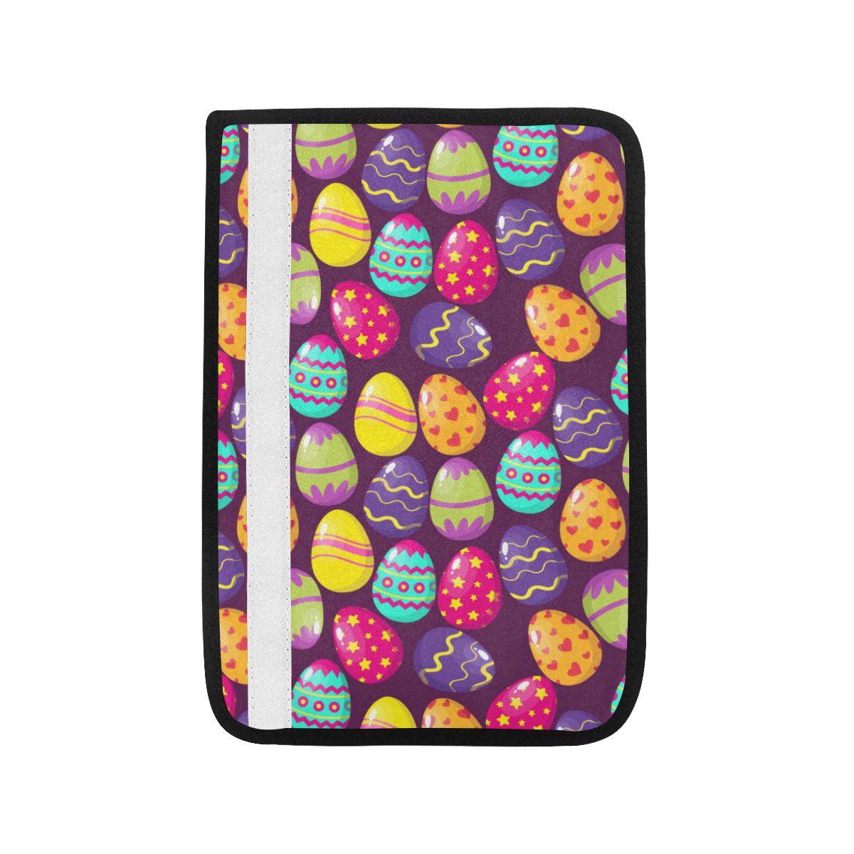 Easter Eggs Pattern Print Design RB04 Car Seat Belt Cover