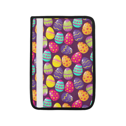 Easter Eggs Pattern Print Design RB04 Car Seat Belt Cover
