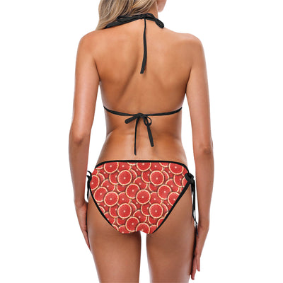 Grapefruit Pattern Print Design GF05 Bikini