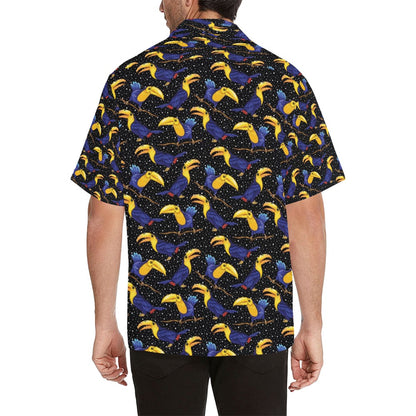 Toucan Print Design LKS307 Men's Hawaiian Shirt
